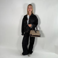 Coach Handtasche Tote bag Signature beige & braun
