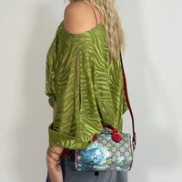 Gucci Handtasche Mini Boston Floral
