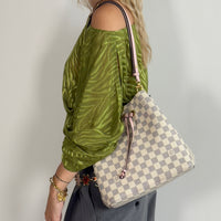 Louis Vuitton Schultertasche NeoNoé MM Damier Azur
