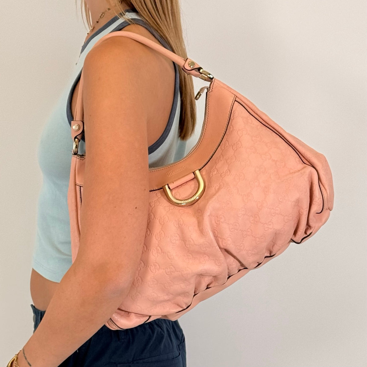 Gucci D-Ring large shoulder bag