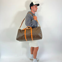 Louis Vuitton Keepall 60 Bandoulière Travel Bag
