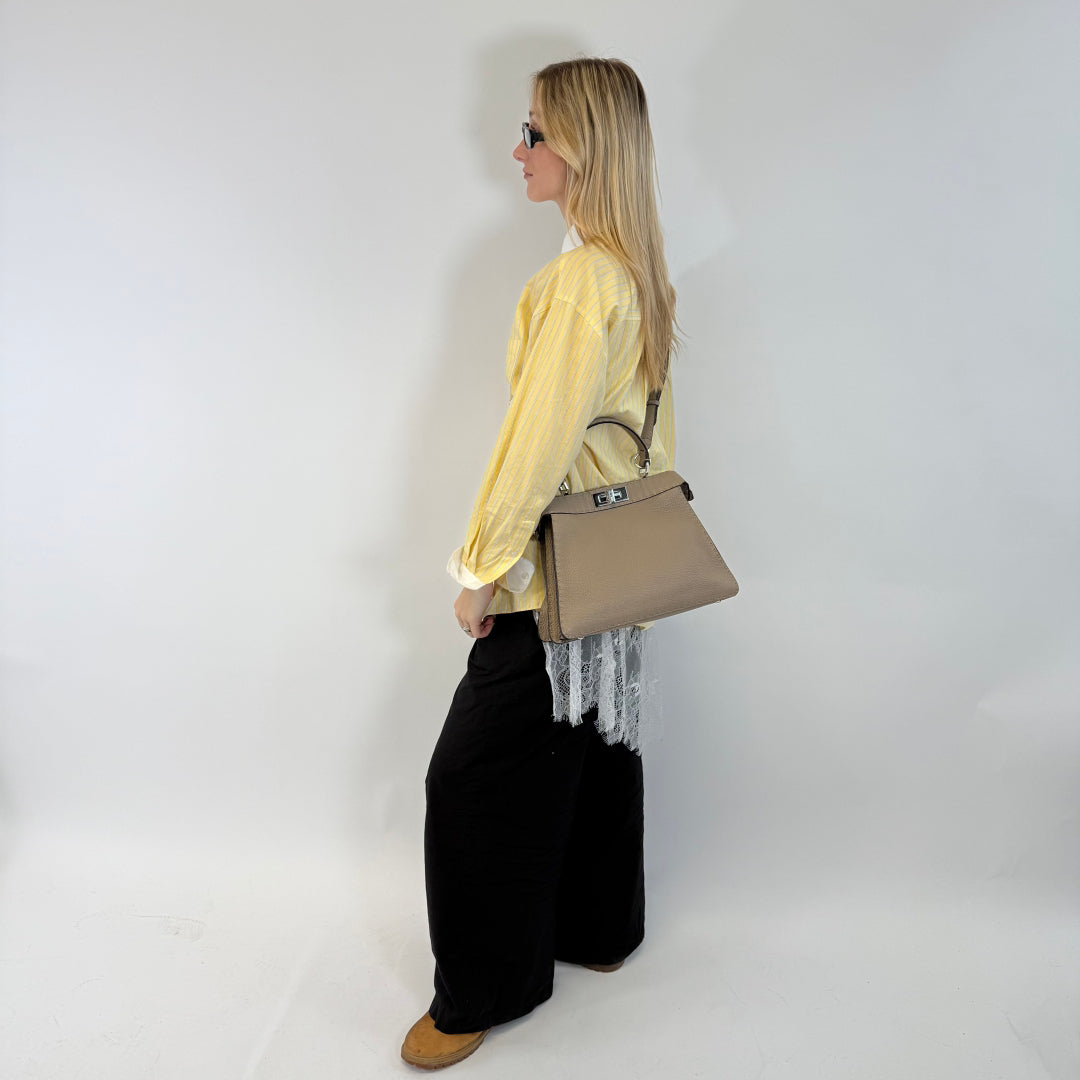 Fendi Handtasche Peekaboo ISeeU Large