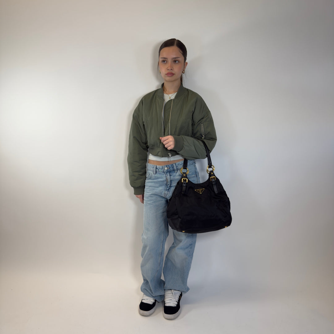 Prada handbag Bucket bag black