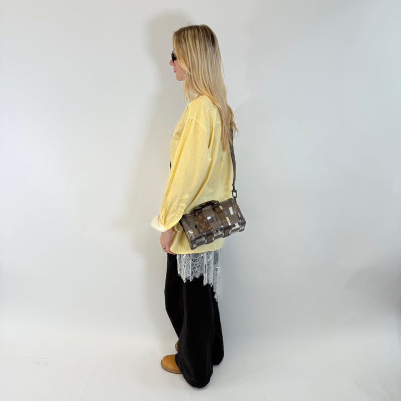 Sac à main Keepall Bandoulière 25, échecs