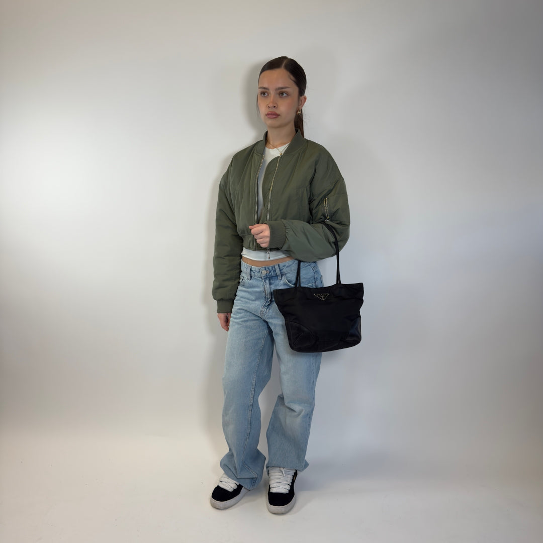 Prada handbag mini shopper black