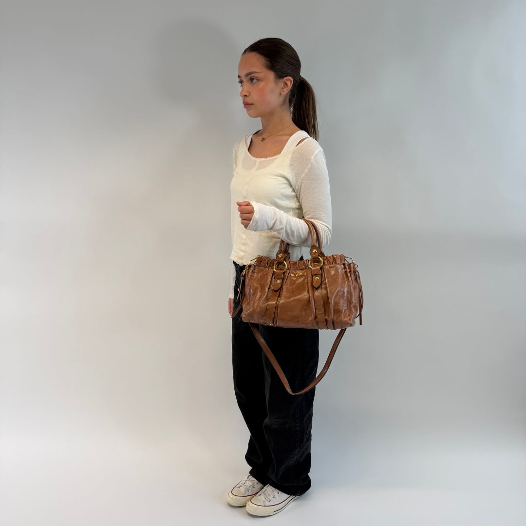 Miu Miu Handtasche Vitello Lux