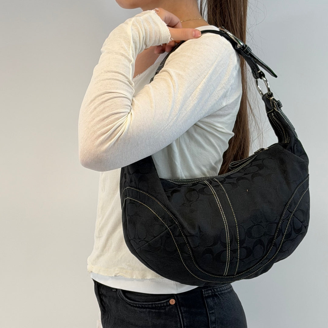 Coach Schultertasche Hobo Half Moon