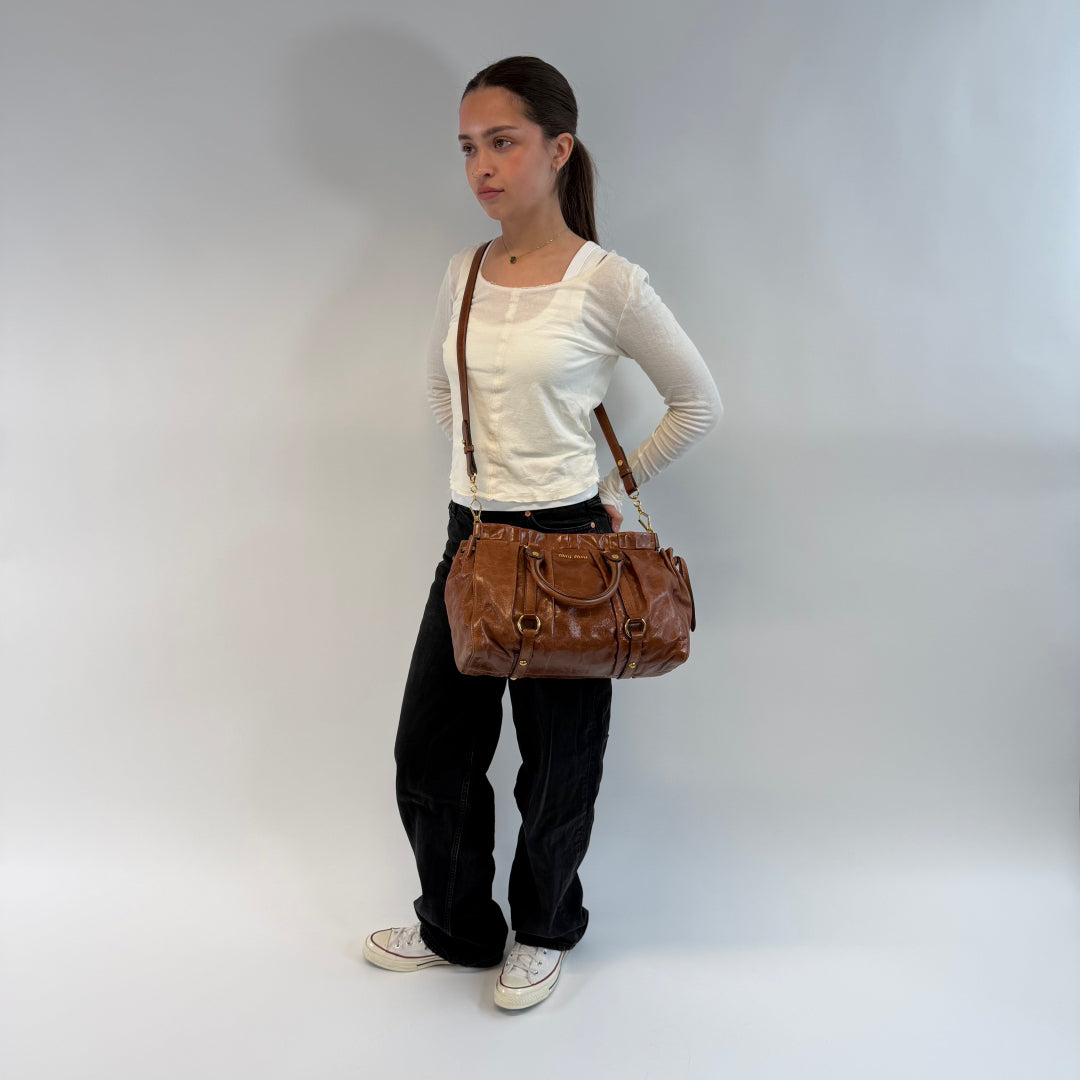 Miu Miu Handtasche Vitello Lux