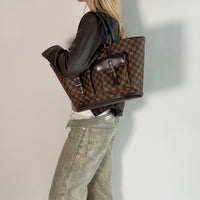 Louis Vuitton Handtasche Manosque GM Damier Ebene