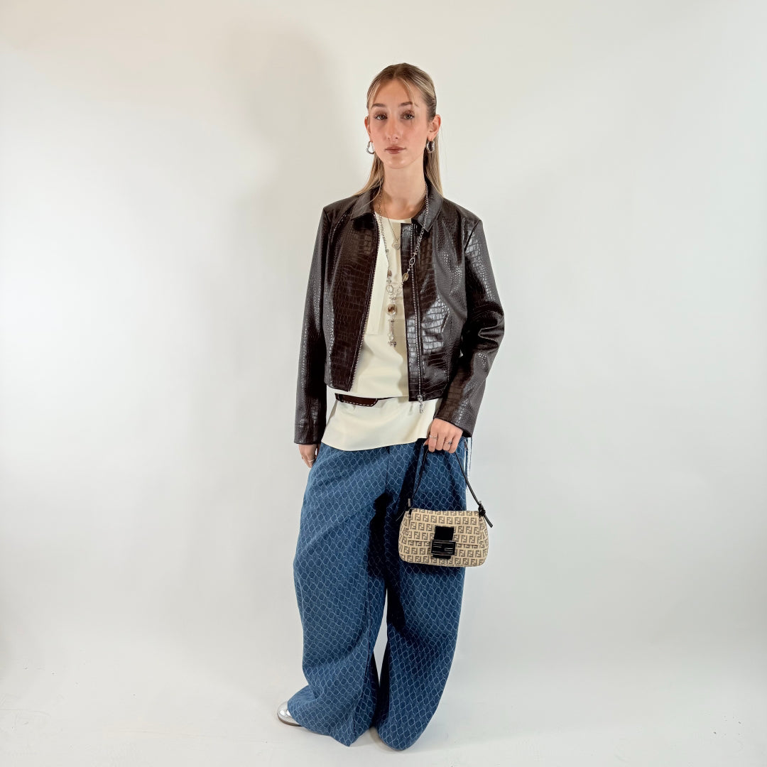 Fendi Schultertasche Mamma Baguette mini