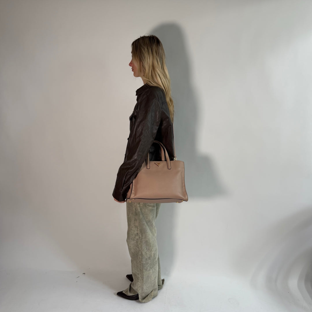Prada Triple Pocket Handbag