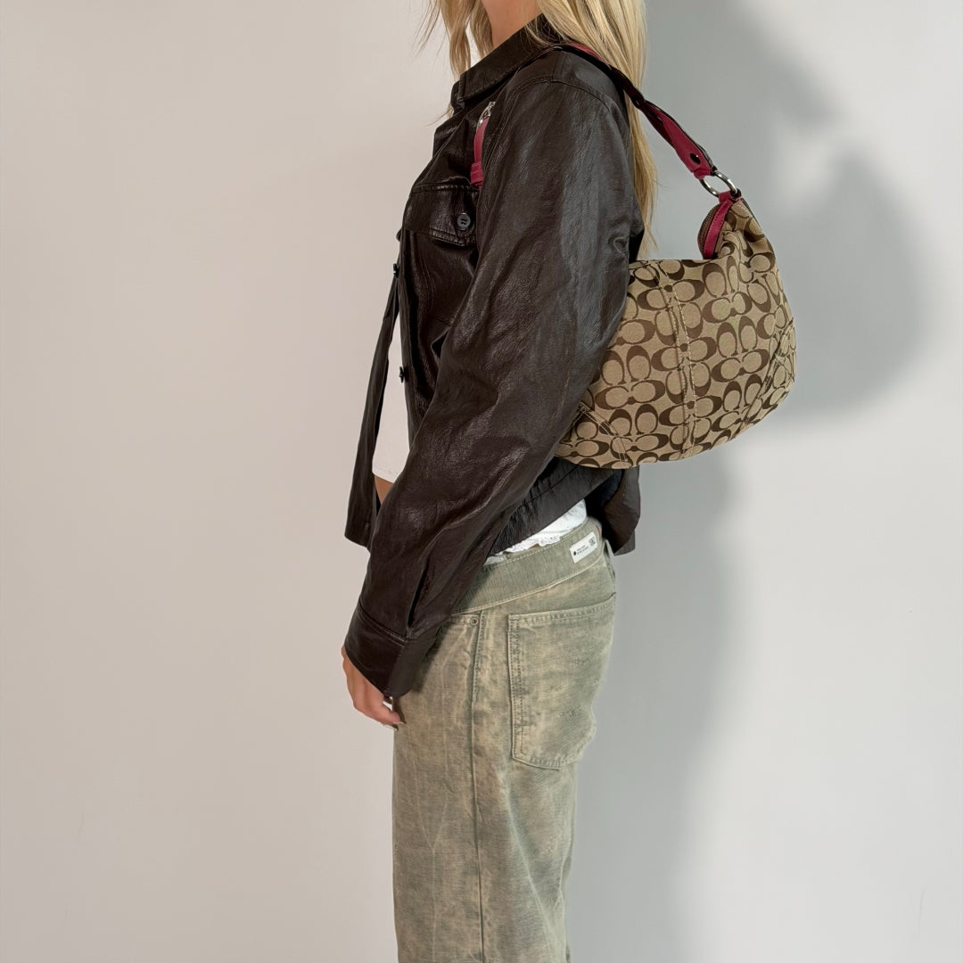 Coach Schultertasche Signature
