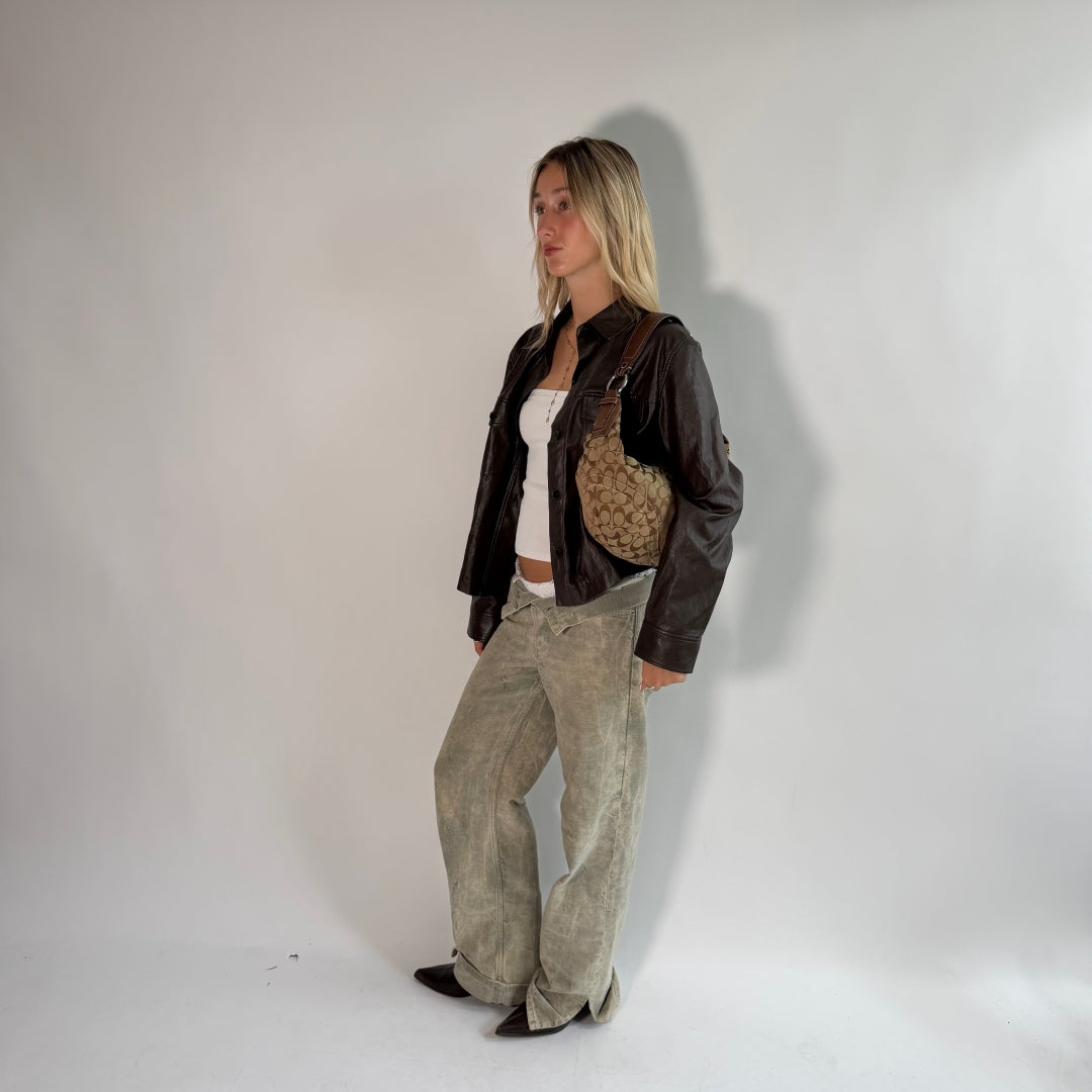 Coach Schultertasche Hobo Signature
