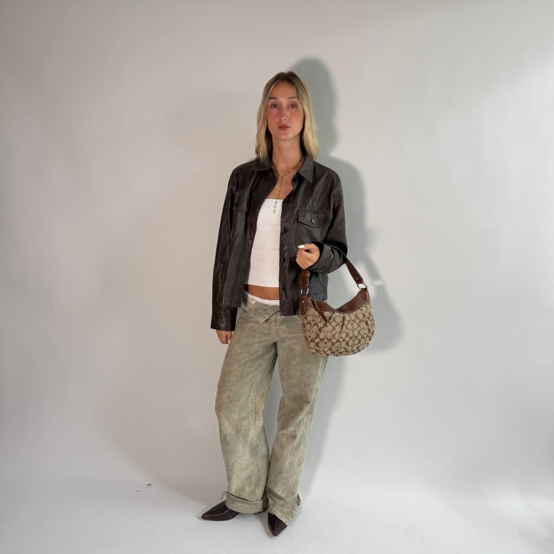 Coach Schultertasche Signature large