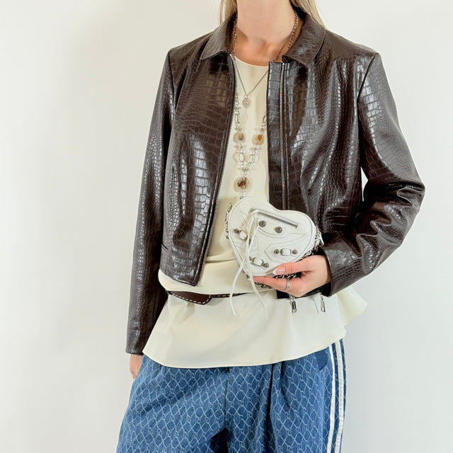 Mini Cagole Heart Shoulder Bag