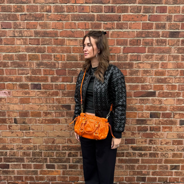 Handtasche Vitello Lux klein