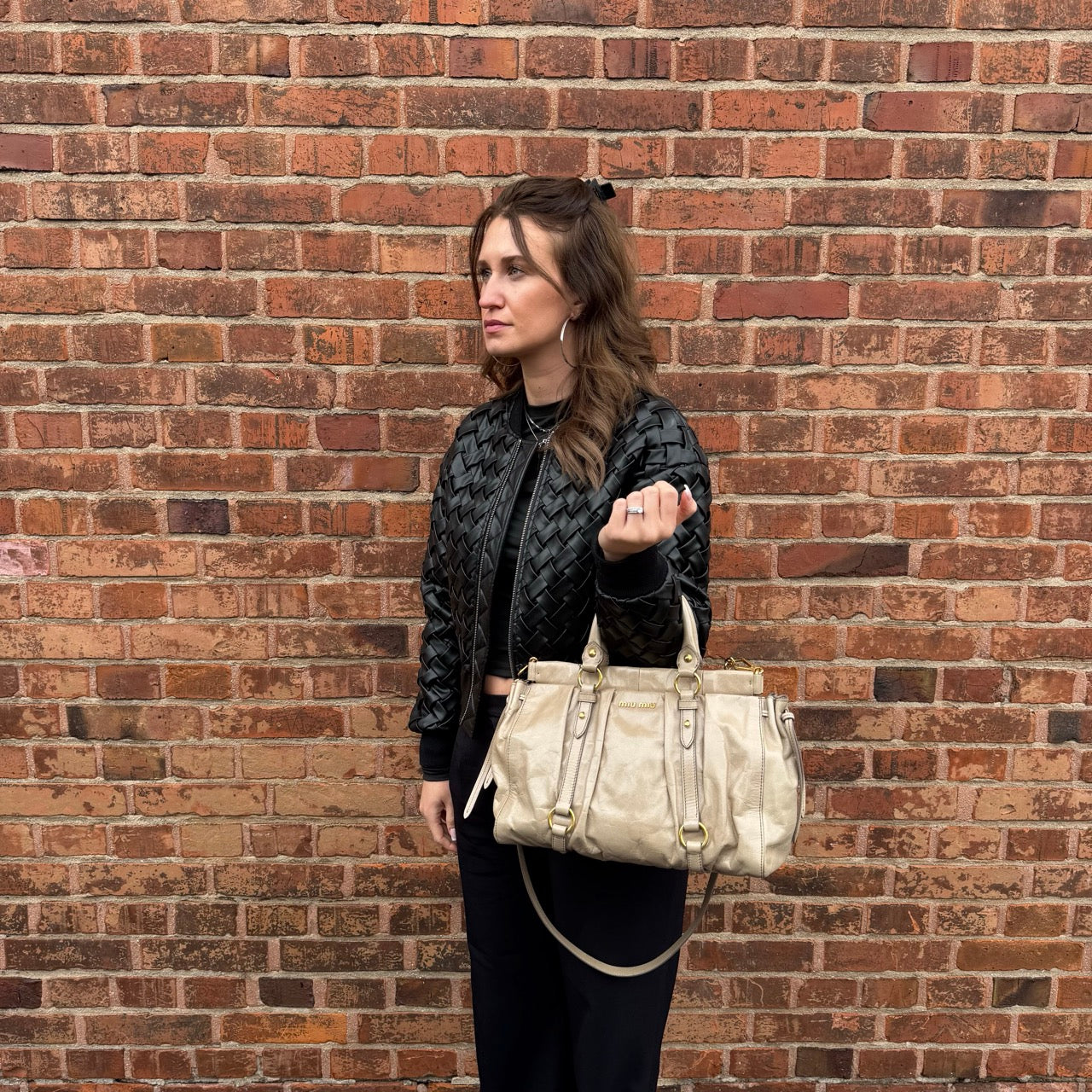 Miu Miu Handtasche Vitello Lux