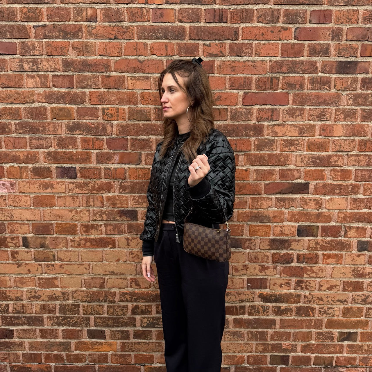 Pochette accessories Damier Ebene