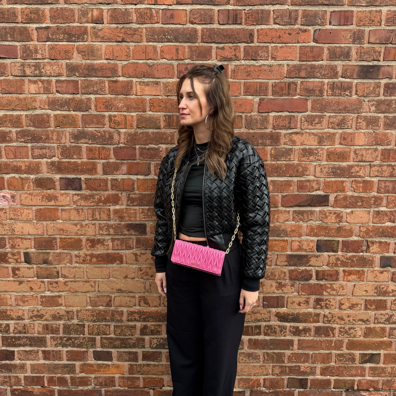 Miu Miu Umhängetasche Matelassé Wallet