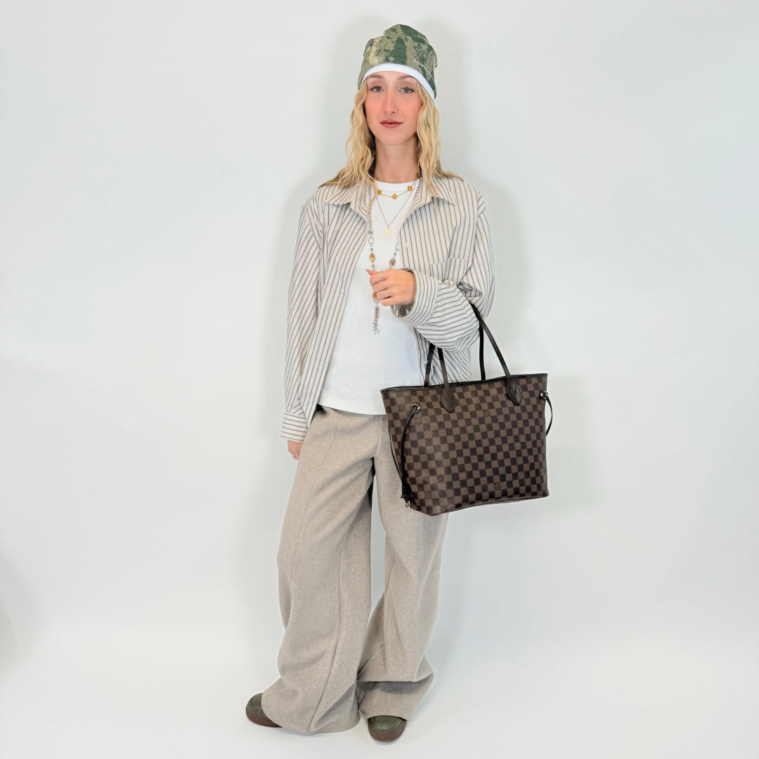 Louis Vuitton Shopper Neverfull MM Damier Ebene