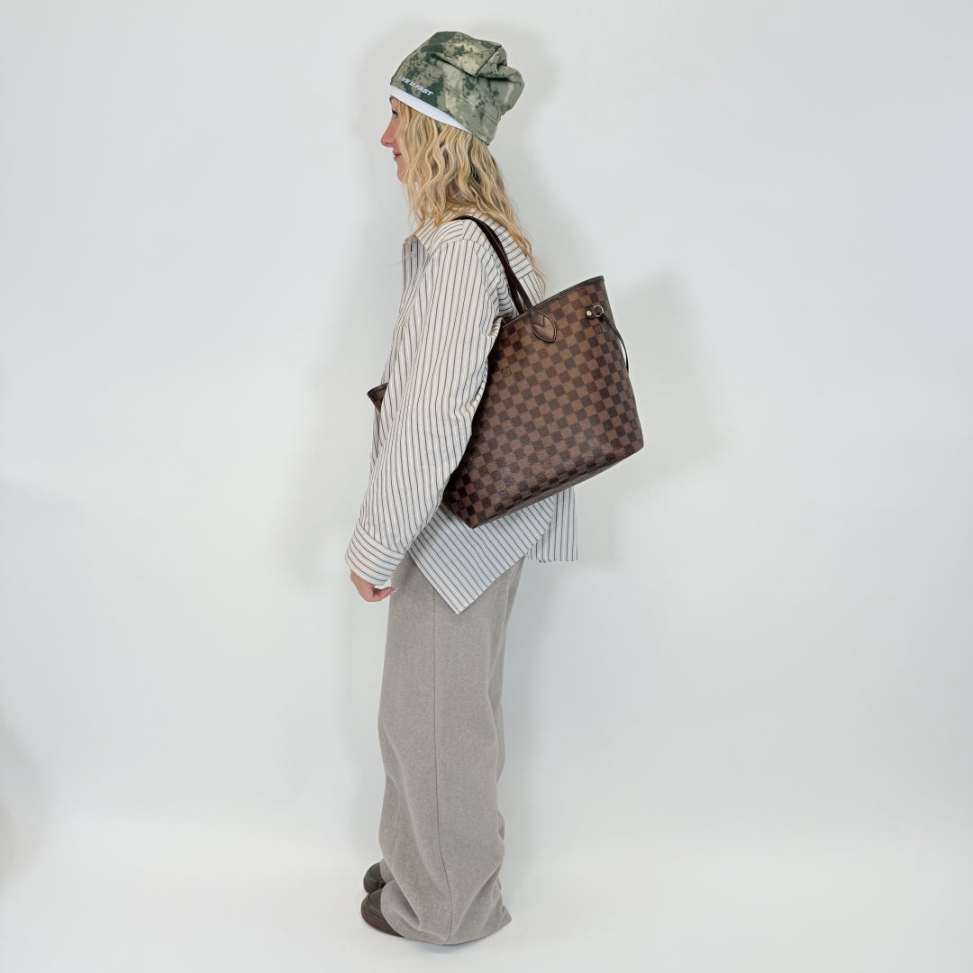 Louis Vuitton Shopper Neverfull MM Damier Ebene