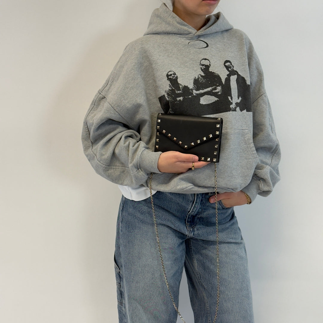 Valentino Garavani Umhängetasche Envelope Rockstud