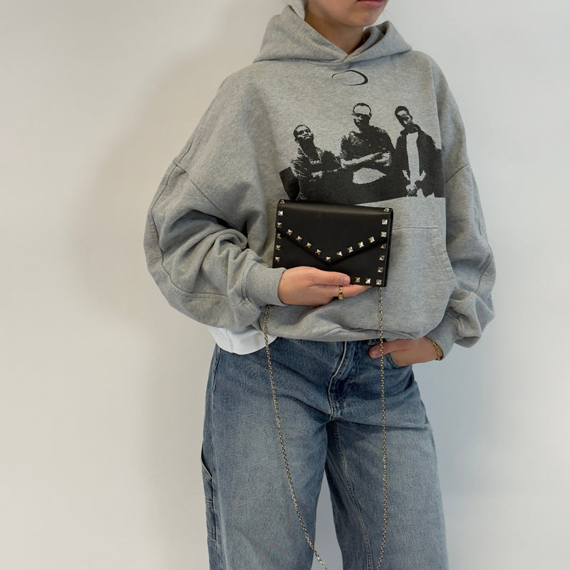 Valentino Garavani Umhängetasche Envelope Rockstud