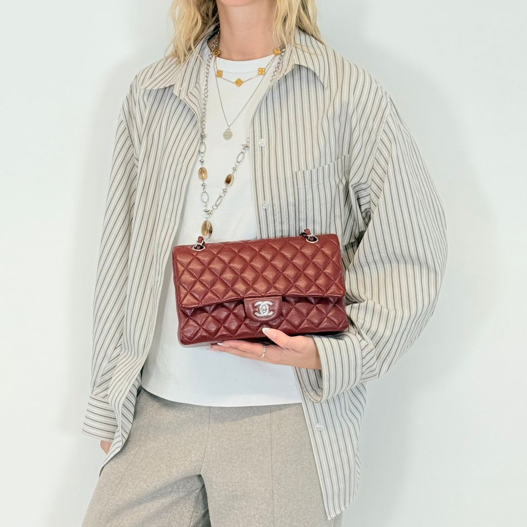 Handbag Timeless Classic Double Flap medium Caviar