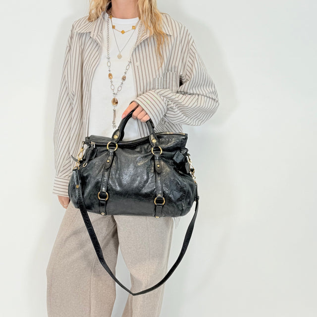 Handtasche Vitello Satchel