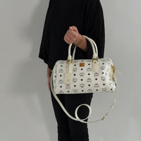 MCM Ella Boston 30 Handbag