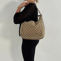 Gucci Schultertasche Hobo Bamboo