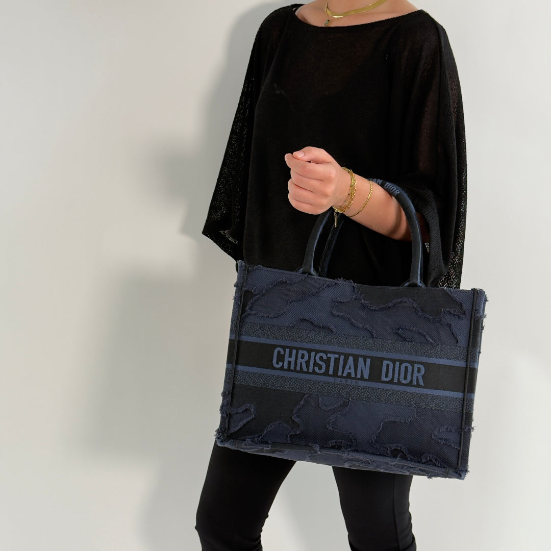 Dior Shopper Book Tote bag Camouflage