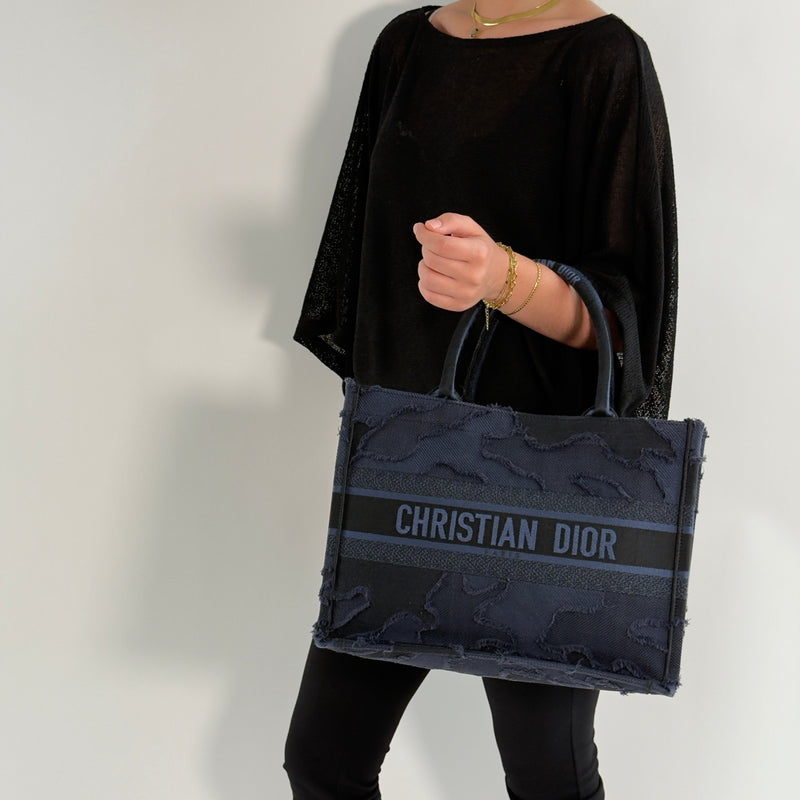 Dior Shopper Book Tote bag Camouflage