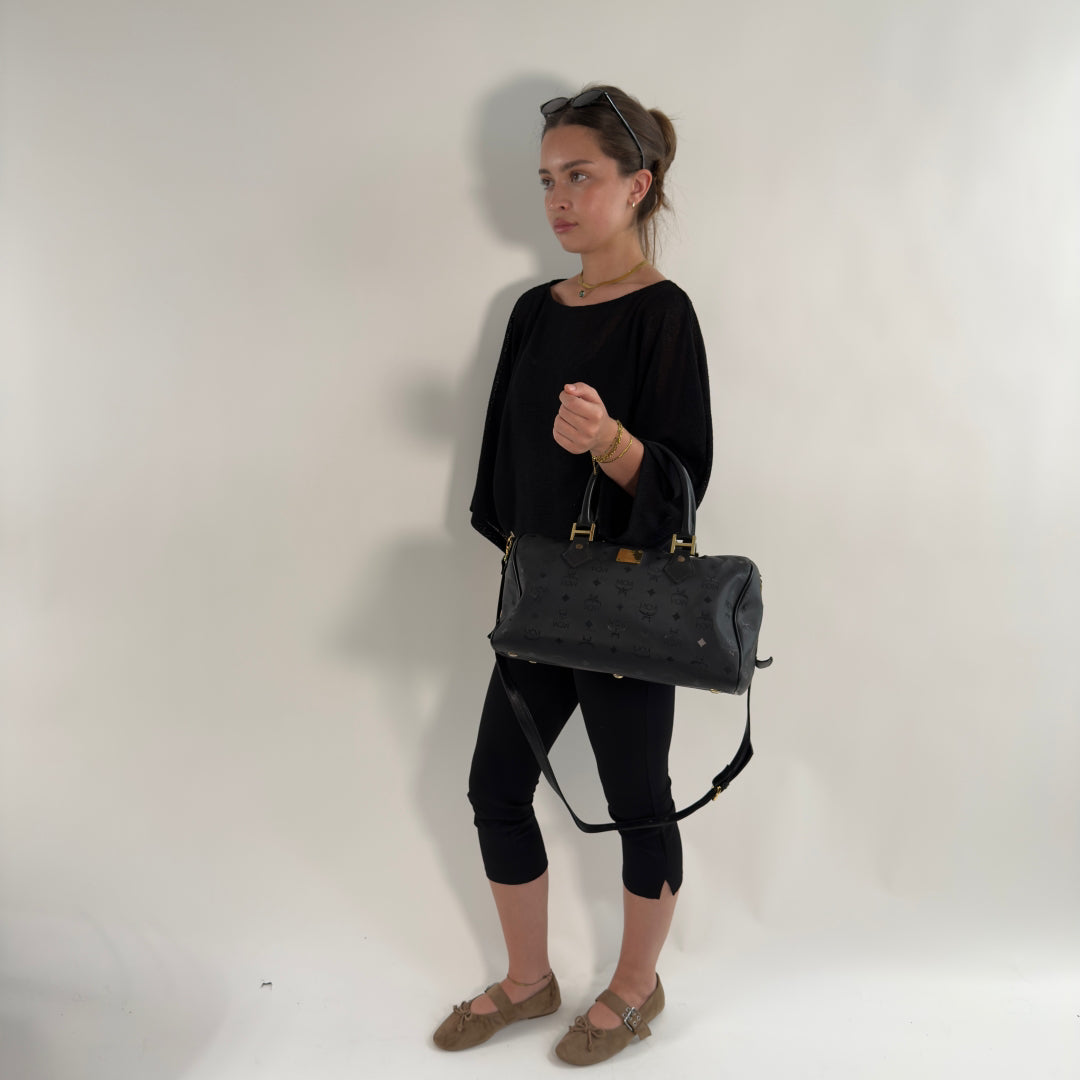 MCM Boston 35 Vintage Handbag