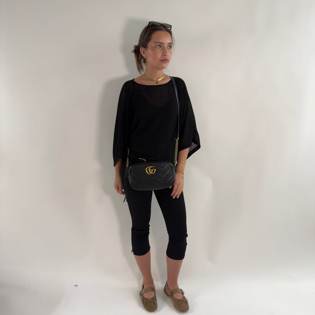 Gucci Marmont Small GG Crossbody Bag