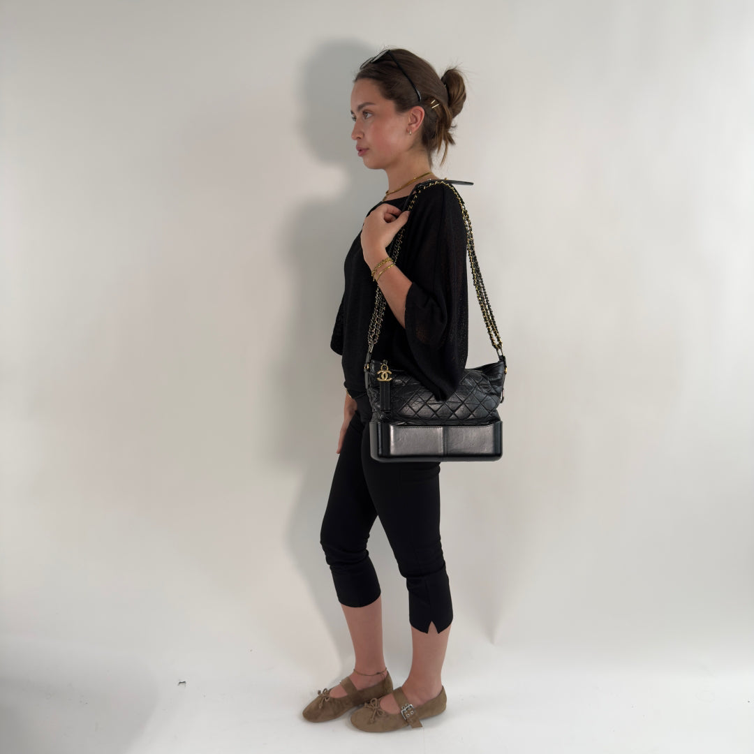 Chanel Schultertasche Garbielle Hobo Small