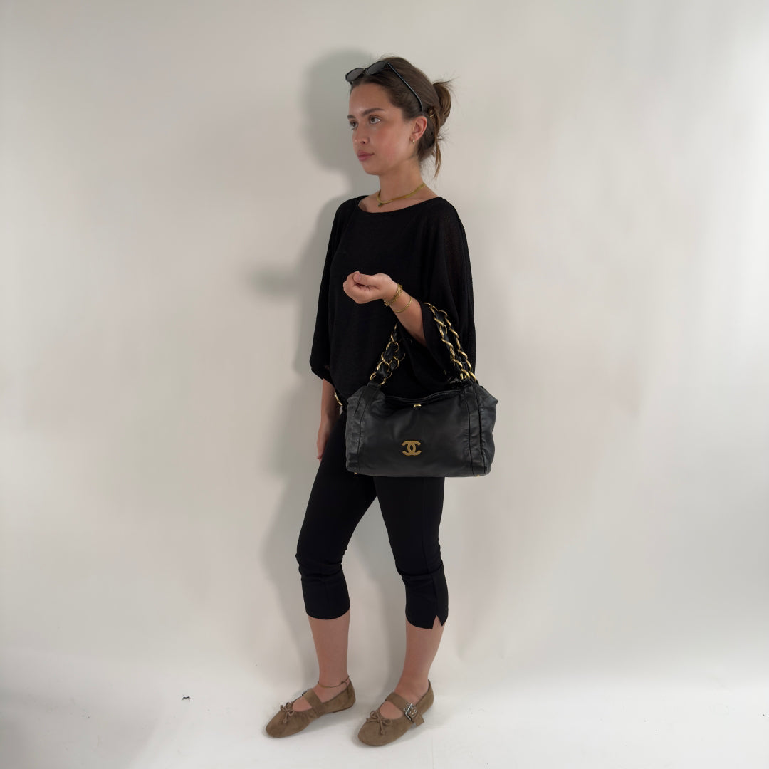 Chanel Schultertasche Hobo