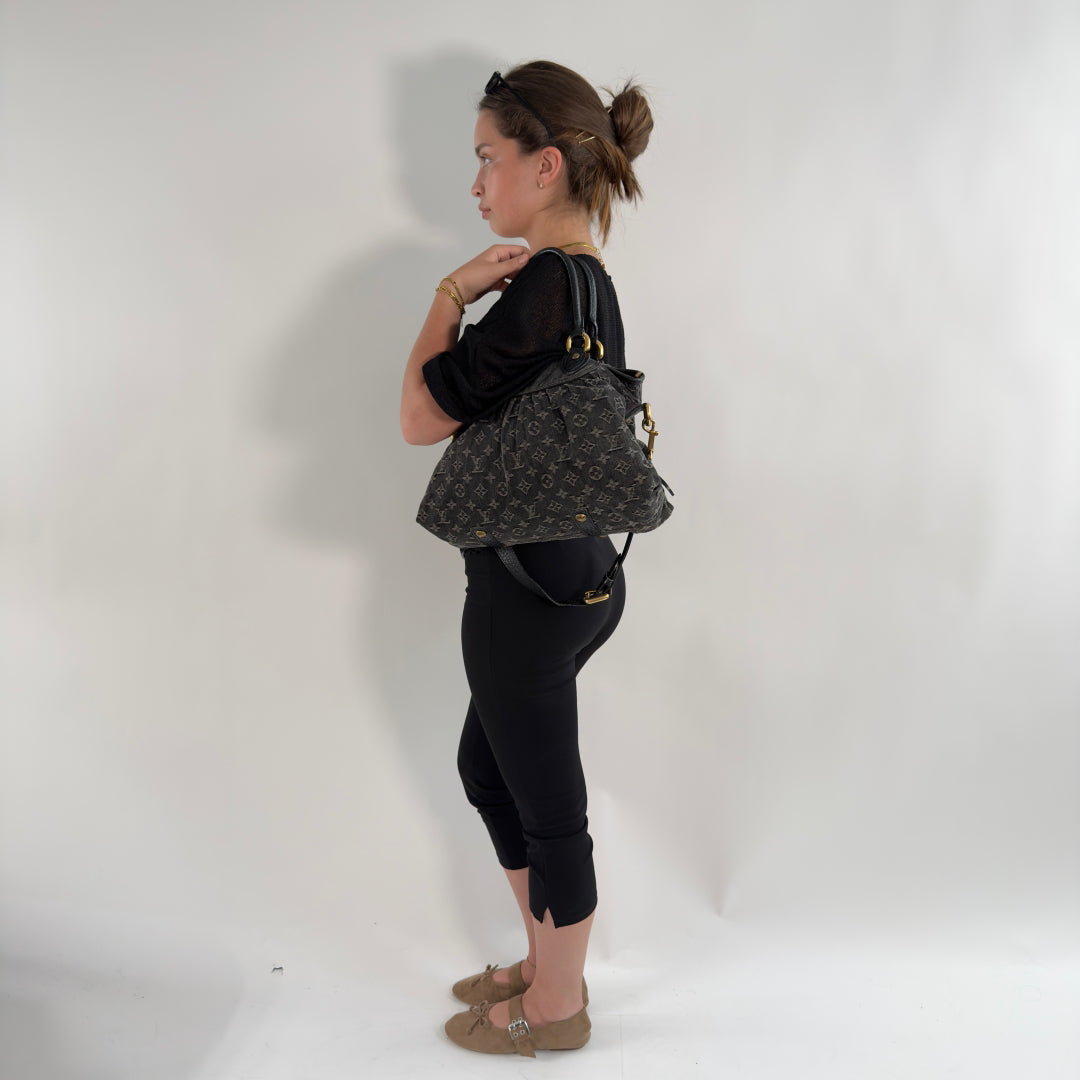 Louis Vuitton Handtasche Neo Cabby MM Denim