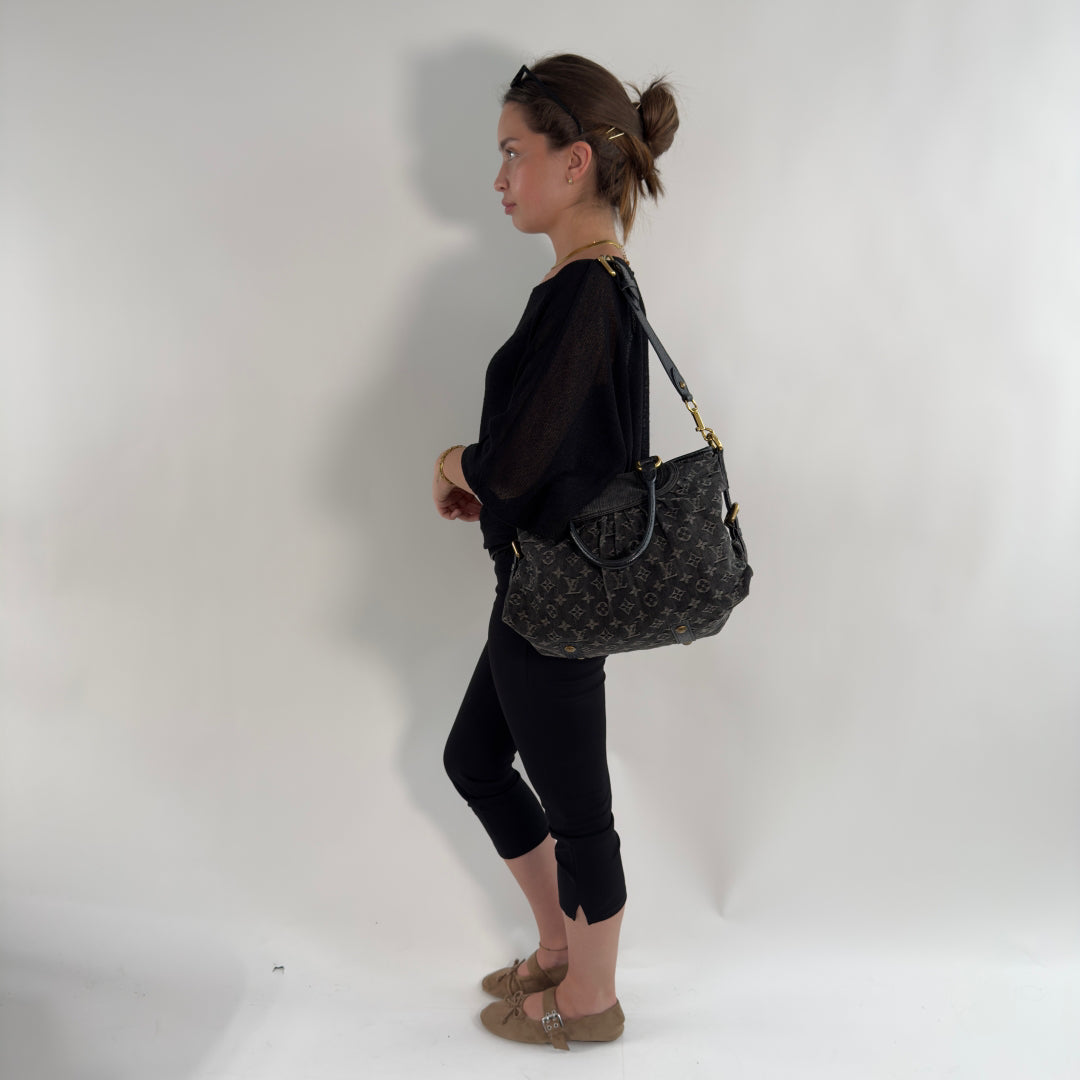 Louis Vuitton Handtasche Neo Cabby MM Denim