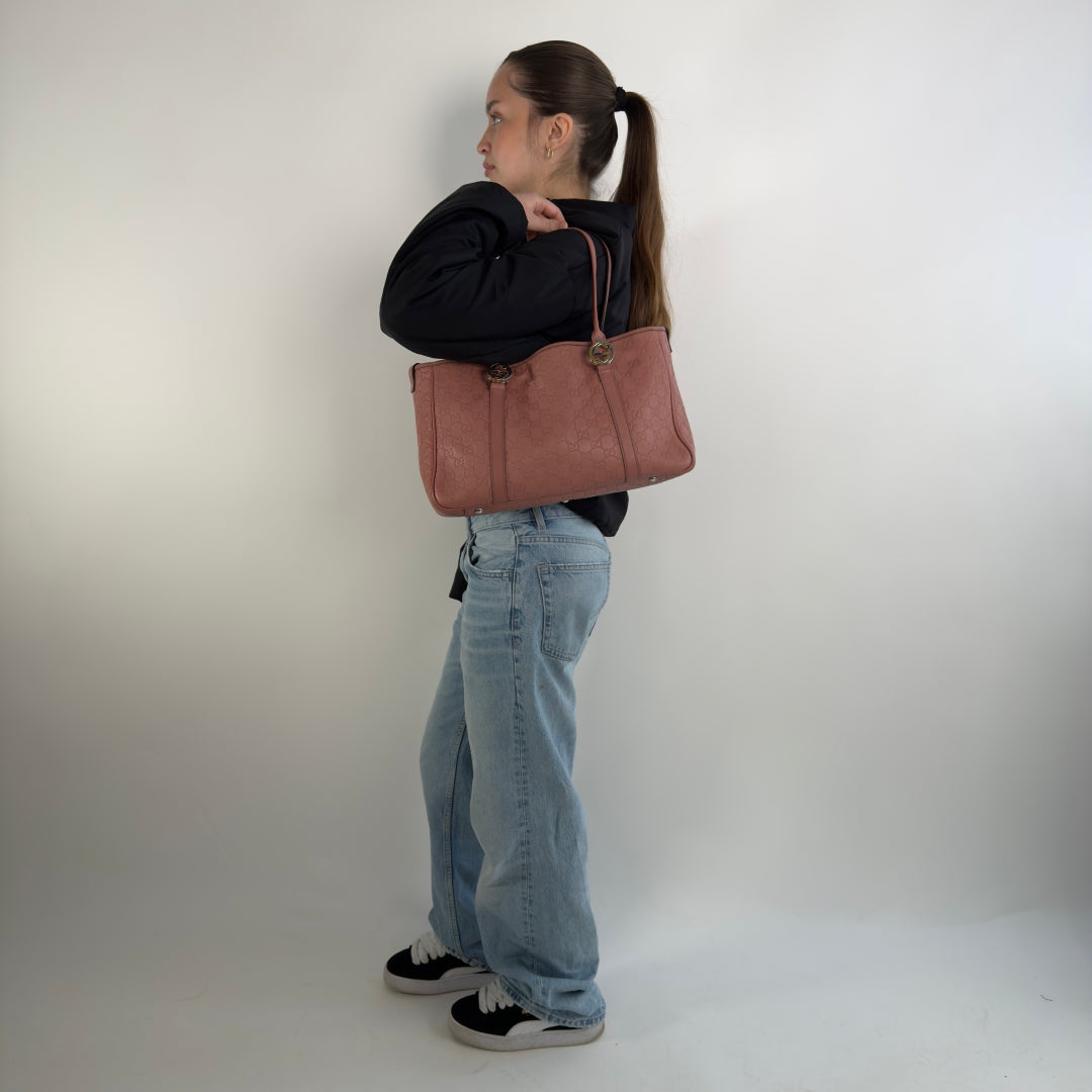 Shopper GG Twins Guccissima