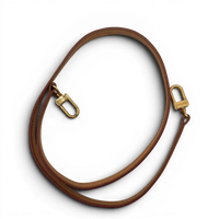 Louis Vuitton Schultergurt 100cm aus Leder braun