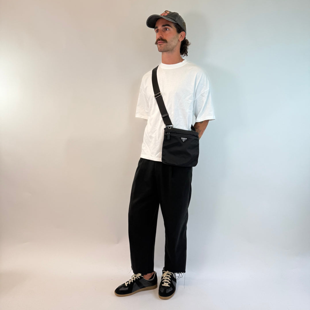 Prada shoulder bag black