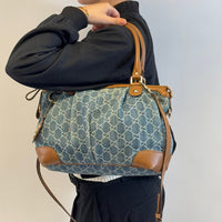 Gucci Handtasche Sukey Denim