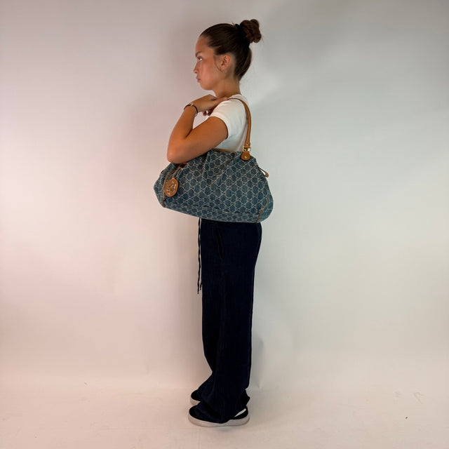 Gucci Handtasche Sukey Denim