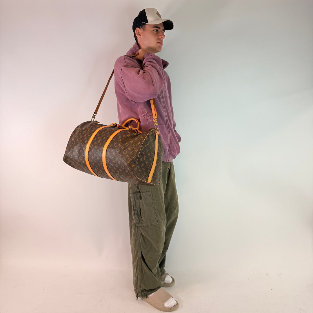 Louis Vuitton Reisetasche Keepall 55 Bandouliére