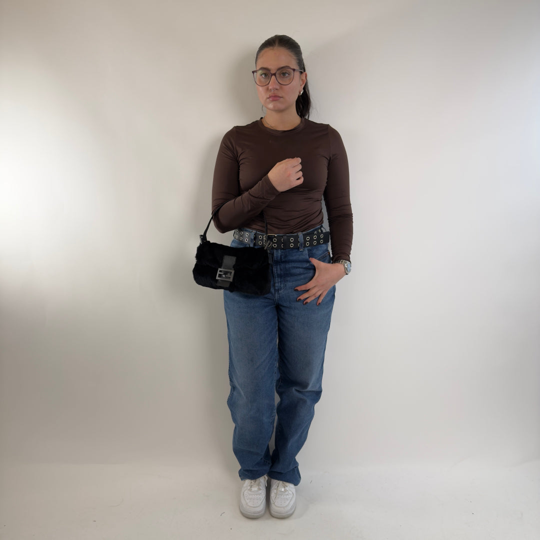 Fendi Baguette handbag black