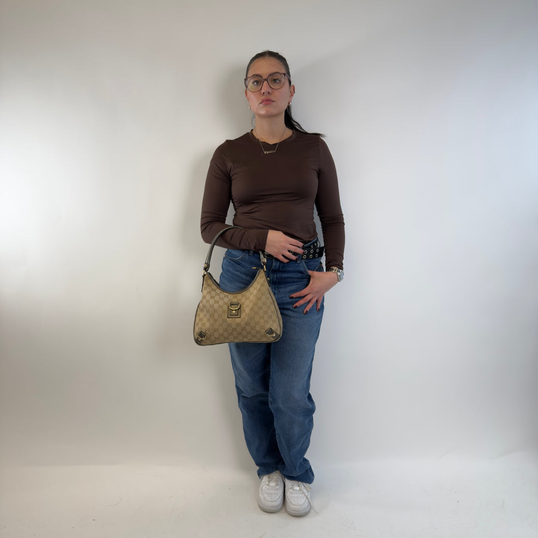 Gucci handbag D-Ring beige