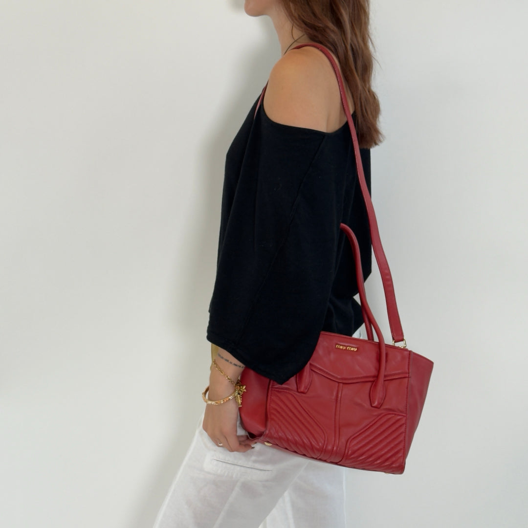 Miu Miu Biker Handbag