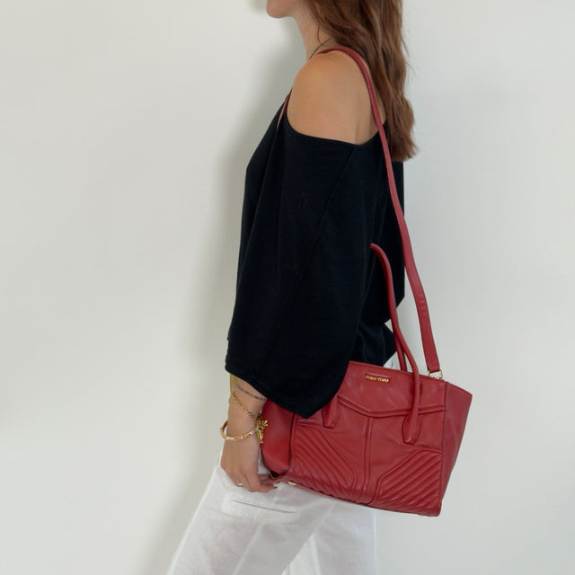 Miu Miu Biker Handbag