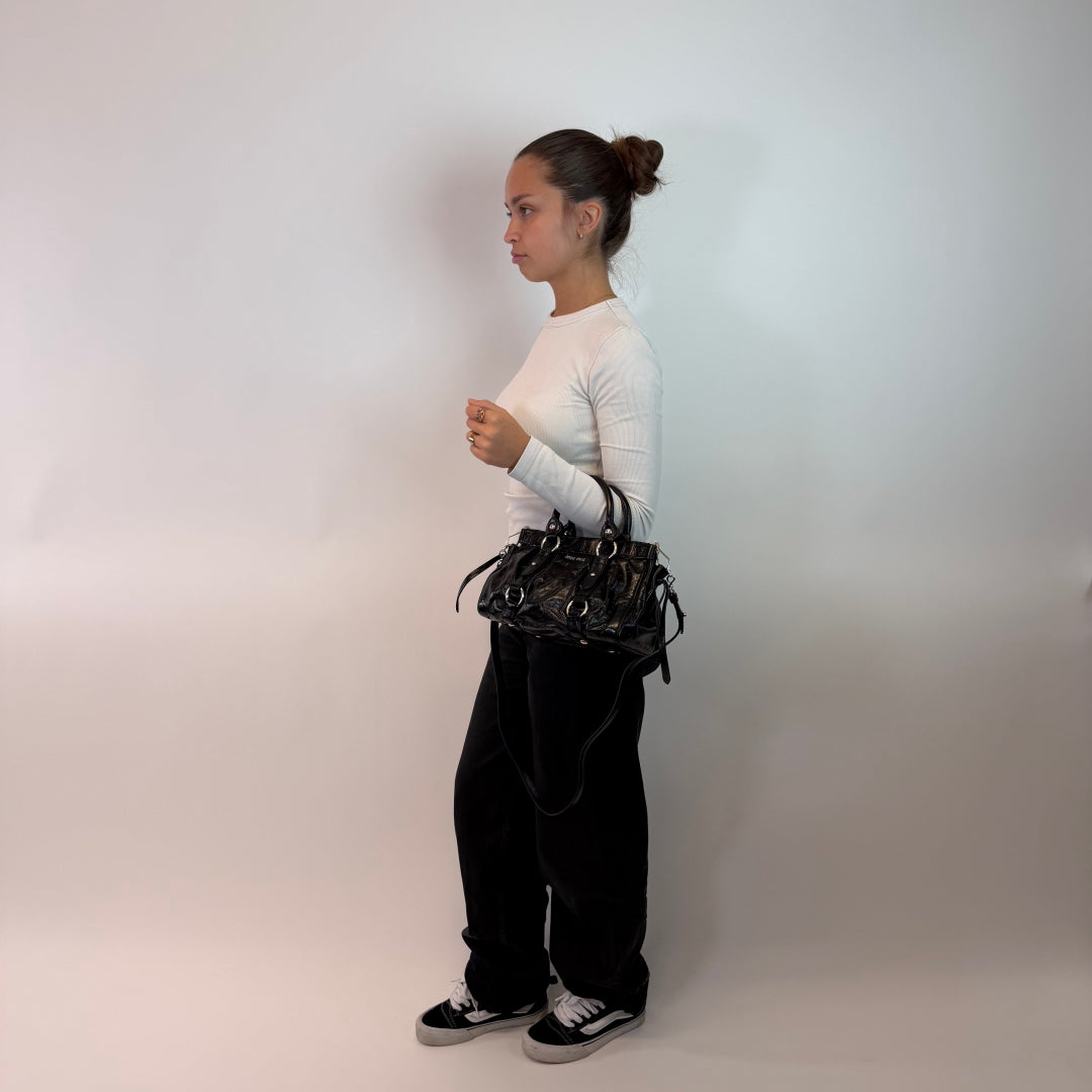 Handtasche Vitello Lux klein